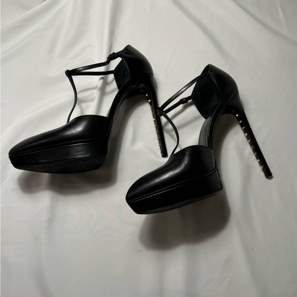 Saint Laurent Black Heeled Women's Shoes - Picture 4 of 10